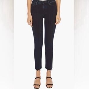 MOTHER Women's Straight Leg Jeans - Deep Blue